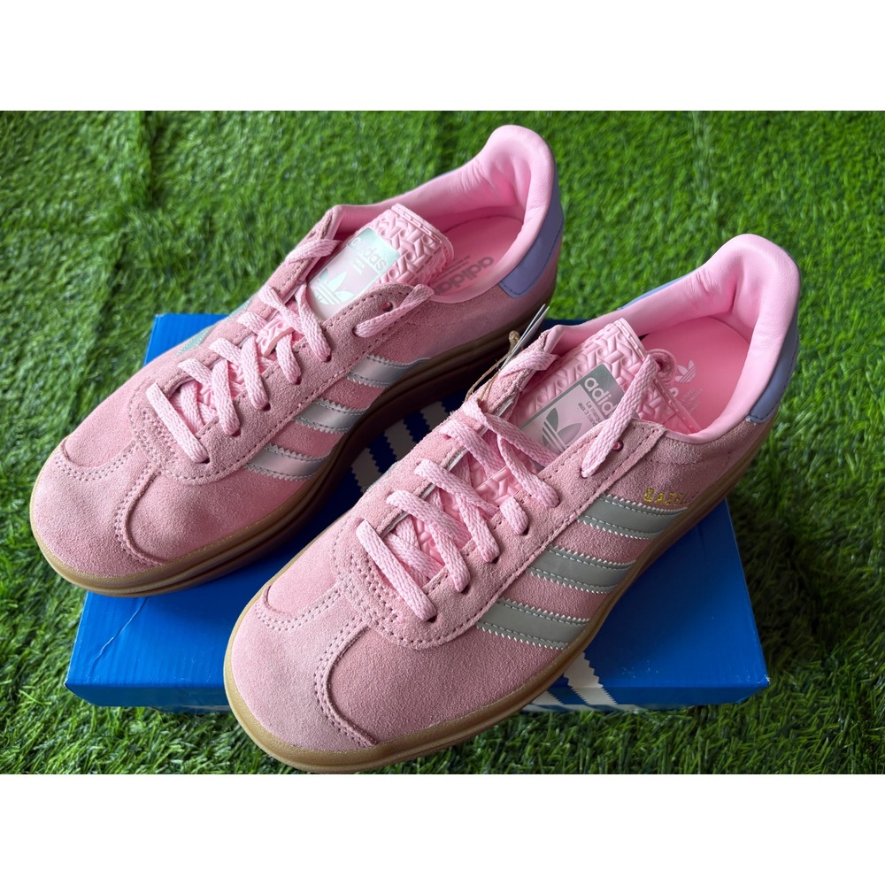 Adidas Gazelle Bold J Pink Platform Sneakers Kids Size 6Y Womens Size 7.5